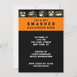 Einladung des Erwachsenen-Halloween-Party