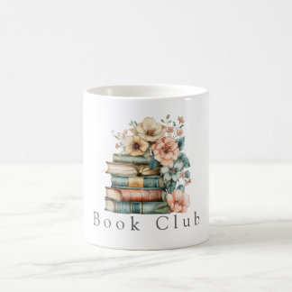 Einladung des Floral Book Club Kaffeetasse