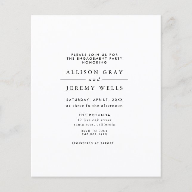 Einladung des Flyers zur Einbindung des Haushalts Flyer (Vorne)