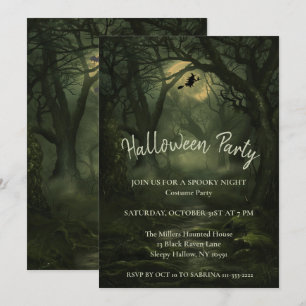 Einladung des gefleckten Halloween-Party