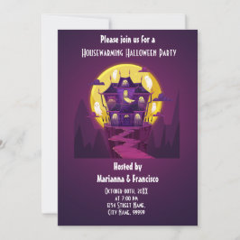Einladung des Halloween-Party zur Aufwärmung