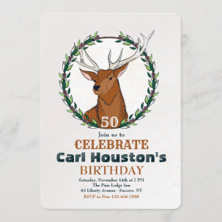 Einladung des Jägers zum Geburtstag