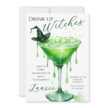 Einladung des Junggeselinnen-Abschieds "Drink up H