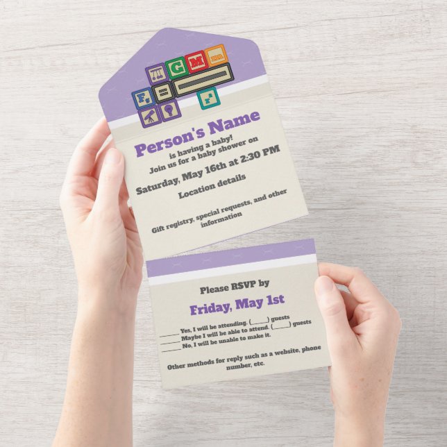 Einladung des Künftigen Physikers blockiert All-in (Abreißen)