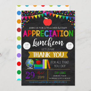 Einladung des Lehreranerkennungspersonals