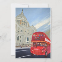 Einladung des Londoner Busses