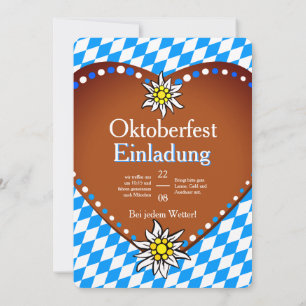 Einladung des Oktoberfests