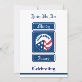 Einladung des Peace Corps zur Hochzeit