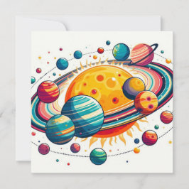 Einladung des Sonnensystems