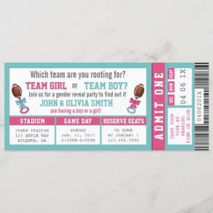 Einladung des Sportticketgeschlechts, Fußball