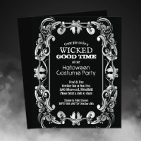 Einladung des Verzierten Halloween-Party an die Gr