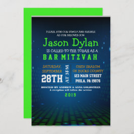 EINLADUNG DES VIDEOSPIELS Bar Mitzvah