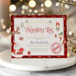 Einladung des Weihnachtsmanns<br><div class="desc">Zeugnisbescheinigung des Weihnachtsmanns. Matching-Elemente sind verfügbar.</div>