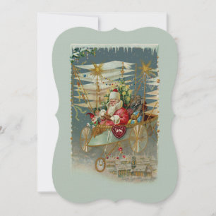 Einladung des Weihnachtsmanns und seiner Phantasti