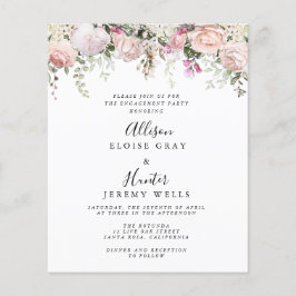 Einladung einer eleganten Bewerbungspartei