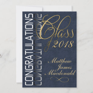 Einladung einer Formal Graduation Party