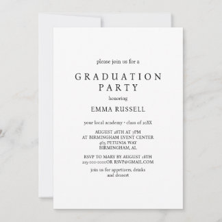 Einladung einer modernen Graduiertengruppe