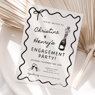 Einladung einer Wavy-Engagement-Partei, Whimsical 