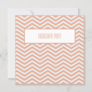 Einladung eines Musters (Pfirsich)