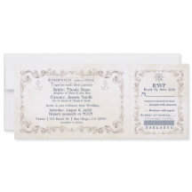 Einladung eines Nautical Wedding Vintag Cruise Tic