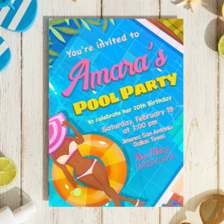 Einladung eines Party