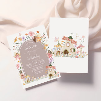 Einladung Fairy 1. Geburtstag