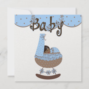 Einladung für Baby 5,25" x 5,25"