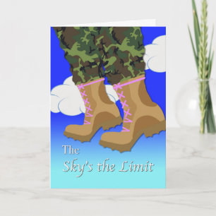 Einladung für Boot Camp Send Off Party für Weibche