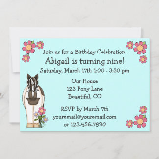 Einladung für Mädchen zum Geburtstag