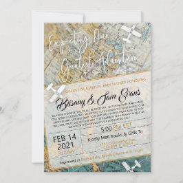 Einladung für Virtual Baby Shower