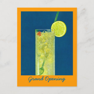 EINLADUNG GRAND ÖFFNUNG ~ GLÜCKSSTUNDE POSTCARD
