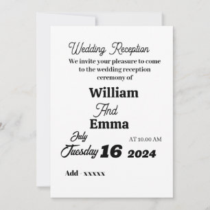 Einladung, Größe: 5" x 7", Papier: Matte, Enve Einladung