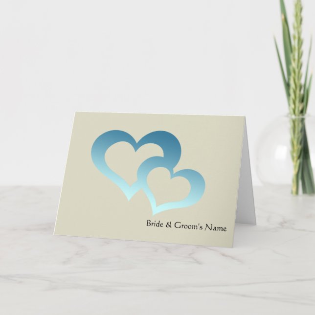 Einladung - Herz (Vorderseite)