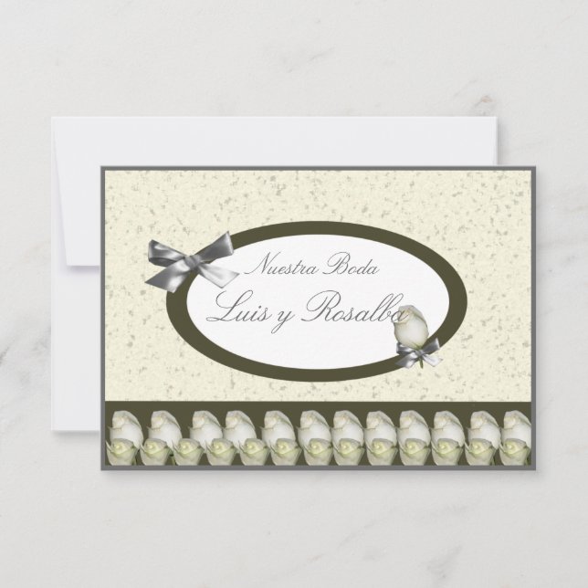 Einladung Hochzeit (Vorderseite)