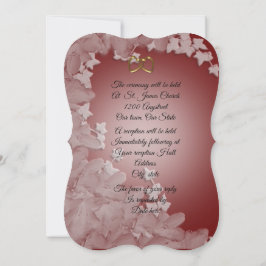 Einladung Hochzeit elegant mit Ivy Farbe nach Maß