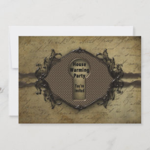 EINLADUNG IM offenen Haus - KEYHOLE/KEY-EINGANG