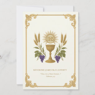 Einladung katholischer Priester zum Jubiläum