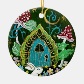 Einladung Keramik Rundschmuck Ornament