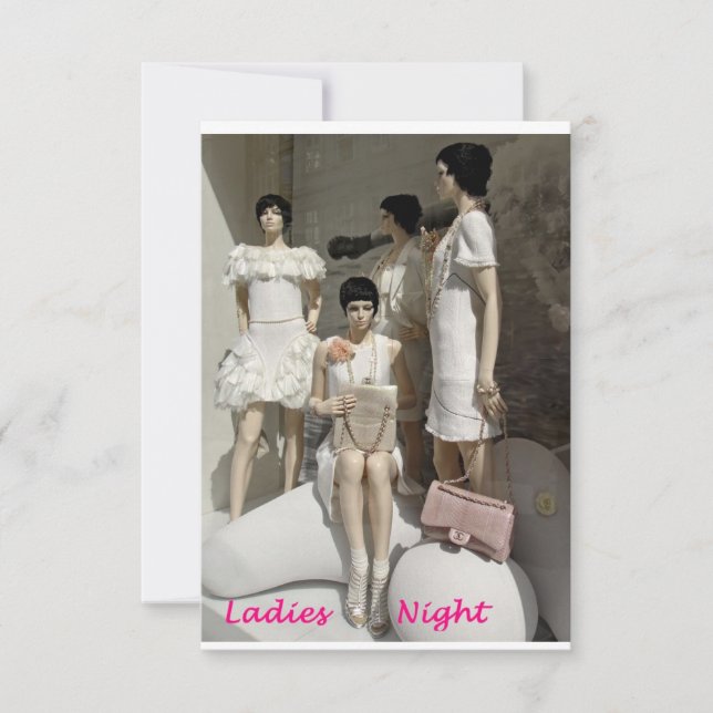 Einladung "Ladies Night" (Vorderseite)