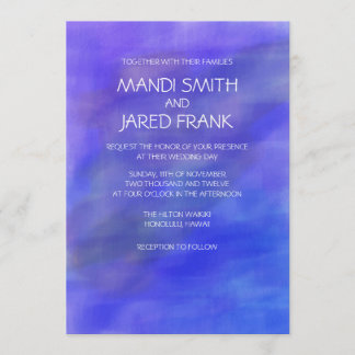 EINLADUNG lila WASSERFÄLLE