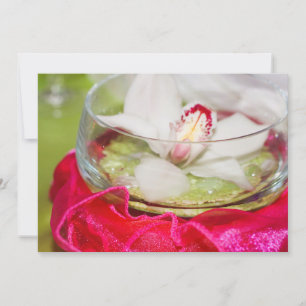 Einladung mit Blumenarrangement-Cover