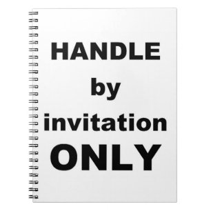 Einladung Notizblock