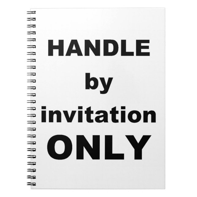 Einladung Notizblock (Vorderseite)