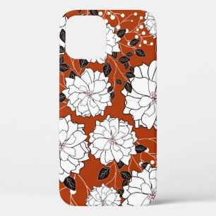 Einladung oder Hochzeitskarte mit abstraktem Blume Case-Mate iPhone Hülle