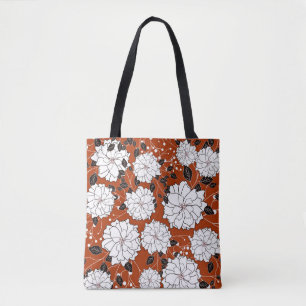 Einladung oder Hochzeitskarte mit abstraktem Blume Tasche