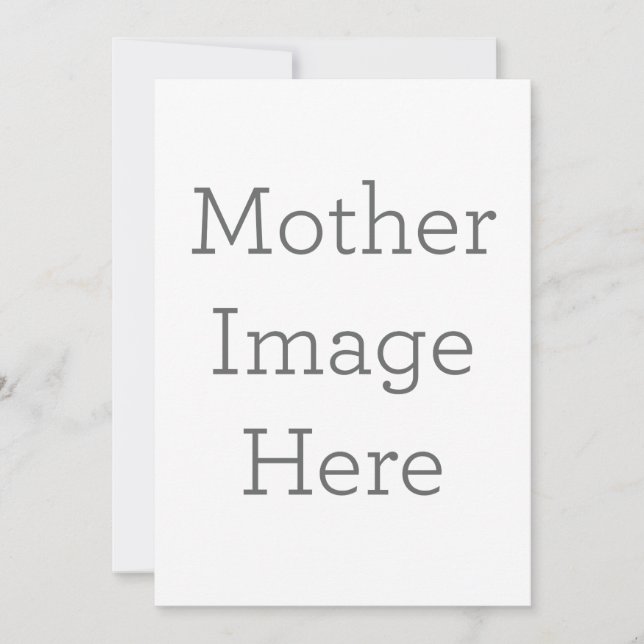 Einladung personalisierter Mutter (Vorderseite)