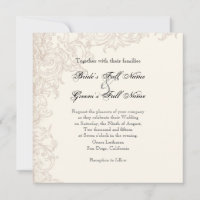 Einladung, Platz - Flüge der Hochzeitskollektion d
