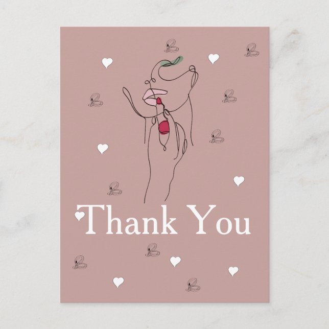 Einladung Postkarte (Vorderseite)