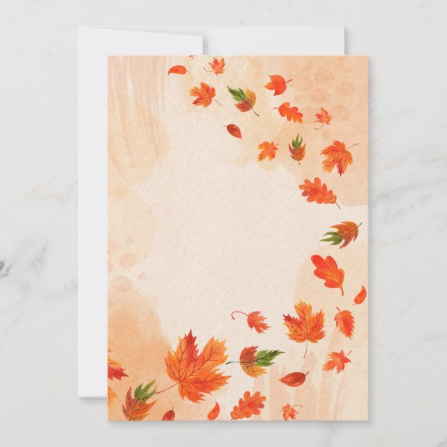 Einladung Postkarte 5" x 7" (Vorderseite)