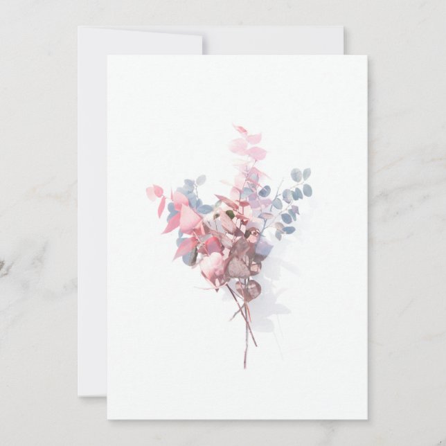 Einladung Postkarte 5" x 7" (Vorderseite)